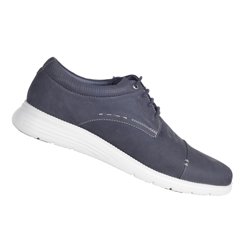 Buy Navy Lace Up Casual Shoes Mens Online | Pierre Cardin India