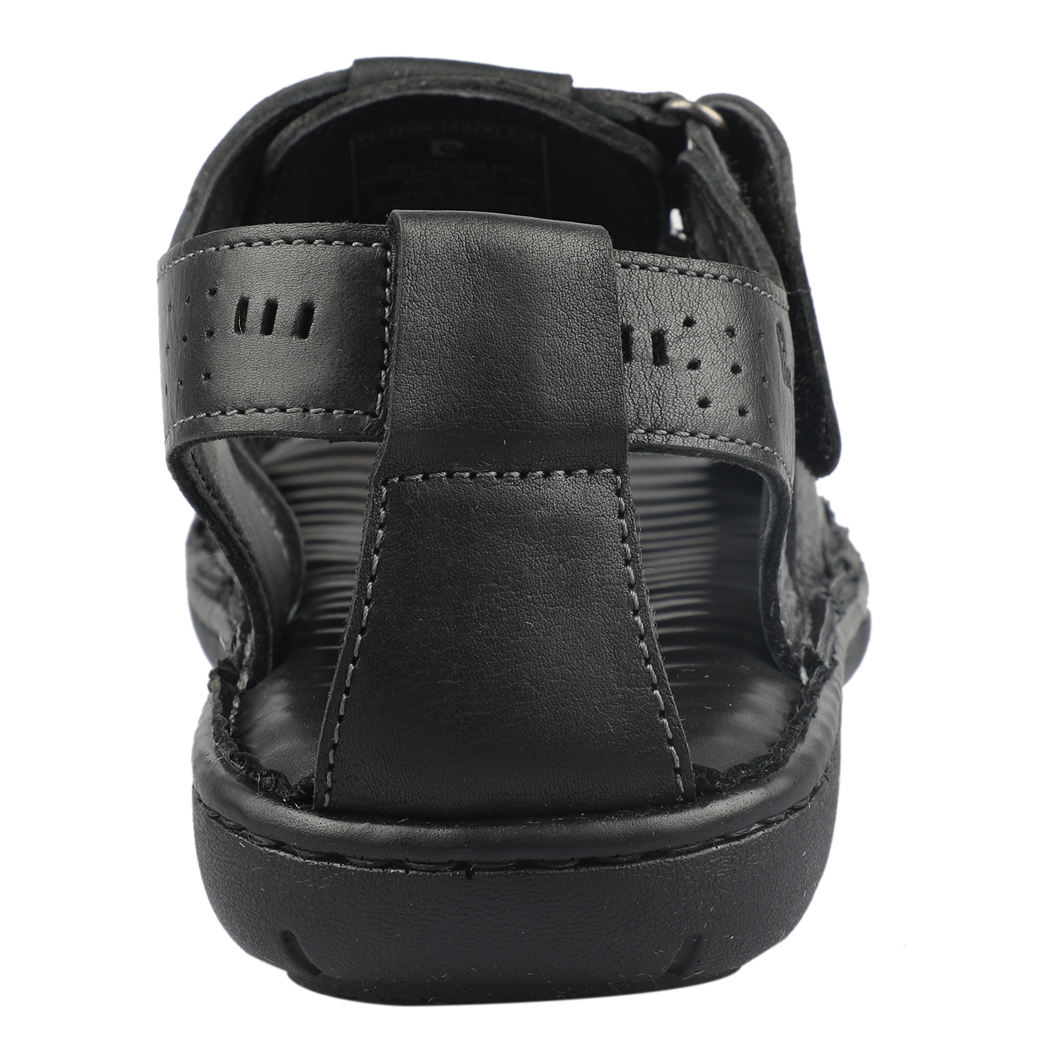 Buy Men Black Casual Sandals Online | SKU: 60-7-11-40-Metro Shoes-sgquangbinhtourist.com.vn