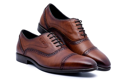 brogue leather formal shoes